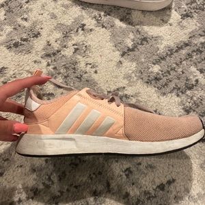pink adidas just need to be cleaned